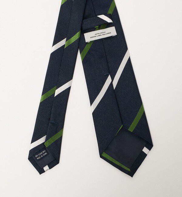 UNITED ARROWS green label relaxing「GLR シルク2 8.0cm ストライプ2 ネクタイ」|ネクタイ・蝶ネクタイ|