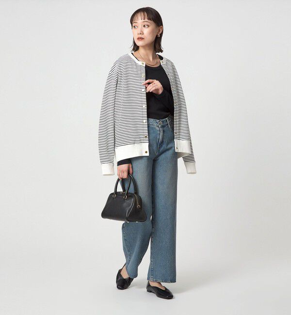 UNITED ARROWS green label relaxing「フライス Uネック Tシャツ」|Tシャツ・カットソー|