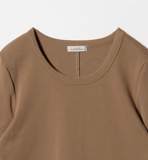 UNITED ARROWS green label relaxing「フライス Uネック Tシャツ」|Tシャツ・カットソー|