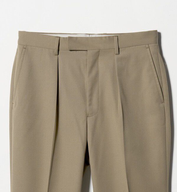 UNITED ARROWS green label relaxing「TW ギャバジン 1プリーツ ドレスチノ パンツ -ウォッシャブル-」|スラックス|