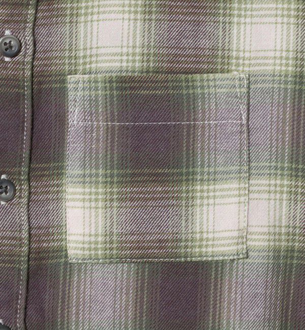 UNITED ARROWS green label relaxing「オンブレチェック シャツ / キッズ  100cm-160cm」|シャツ・ブラウス|