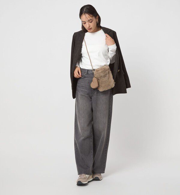 UNITED ARROWS green label relaxing「ファーショルダーバッグ ハートチャーム付き」|ショルダー・メッセンジャー|