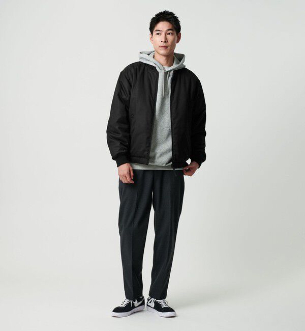 UNITED ARROWS green label relaxing「パデッド リバーシブル ジップ ブルゾン」|ブルゾン・スタジャン|