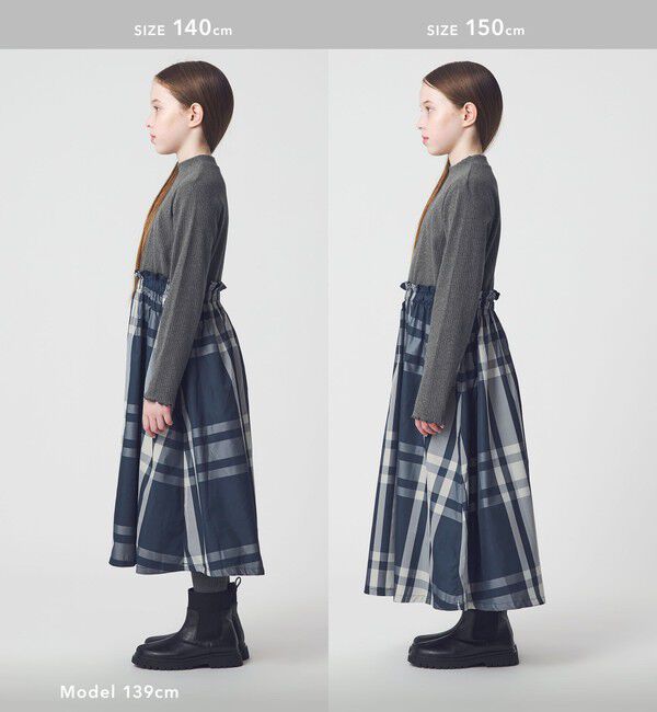 UNITED ARROWS green label relaxing「ドッキング ワンピース / キッズ  100cm-160cm」|ワンピース|