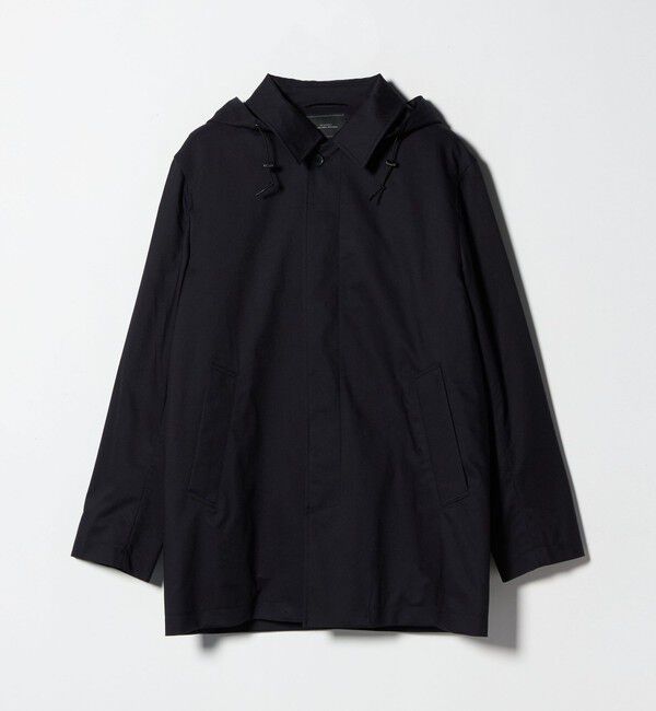 UNITED ARROWS green label relaxing「ルミレットウール TAION フード バルカラーコート -撥水-」|ステンカラーコート|