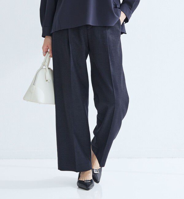 UNITED ARROWS green label relaxing「ライト ツイードライク パンツ」|その他|