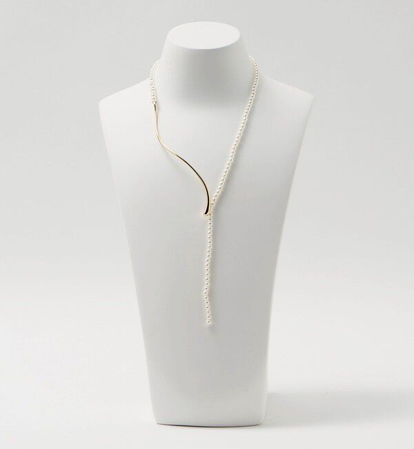 UNITED ARROWS green label relaxing「ウェーブバー ネックレス 2」|ネックレス|