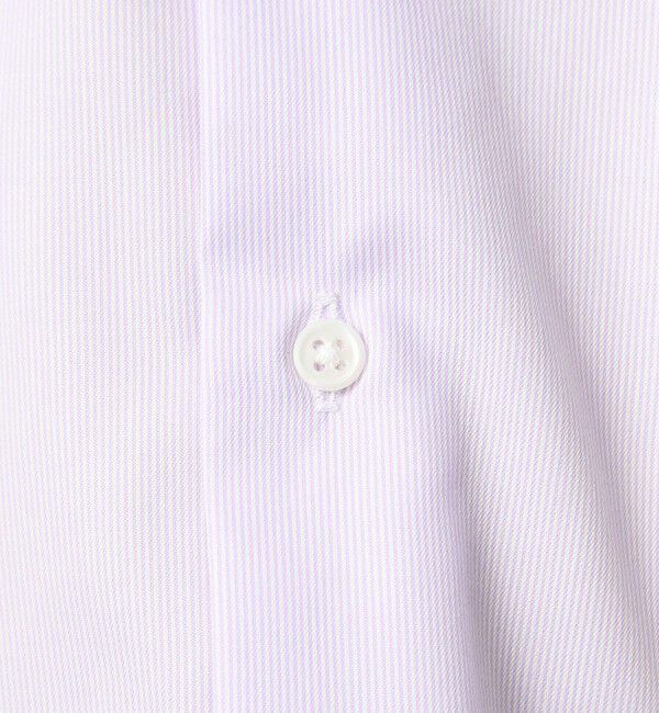 UNITED ARROWS green label relaxing「コットン ナローストライプ ワイドカラー ドレスシャツ -イージーアイロン-」|シャツ・ブラウス|