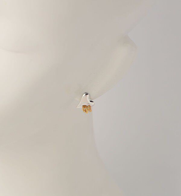 BEAUTY&YOUTH UNITED ARROWS「＜LAPUIS＞Coil Heart ピアス」|ピアス|