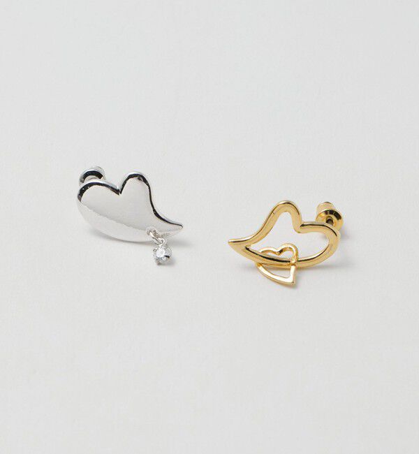 BEAUTY&YOUTH UNITED ARROWS「＜LAPUIS＞Amuse heart ピアス」|ピアス|