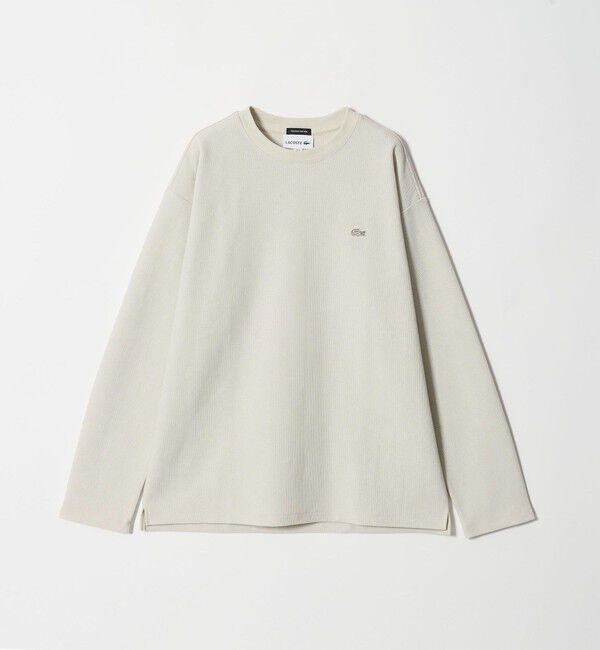 BEAUTY&YOUTH UNITED ARROWS「＜LACOSTE for BEAUTY&YOUTH＞ワントーン ロングスリーブ Tシャツ」|Tシャツ・カットソー|