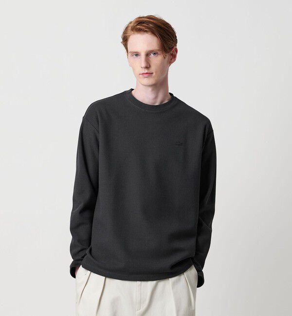 BEAUTY&YOUTH UNITED ARROWS「＜LACOSTE for BEAUTY&YOUTH＞ワントーン ロングスリーブ Tシャツ」|Tシャツ・カットソー|