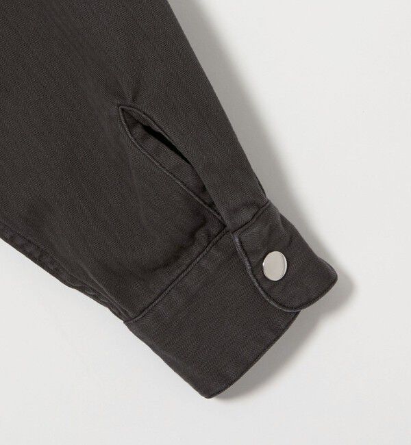 MONKEY TIME「ドビー ヘリンボーン ミリタリー シャツ」|シャツ・ブラウス|