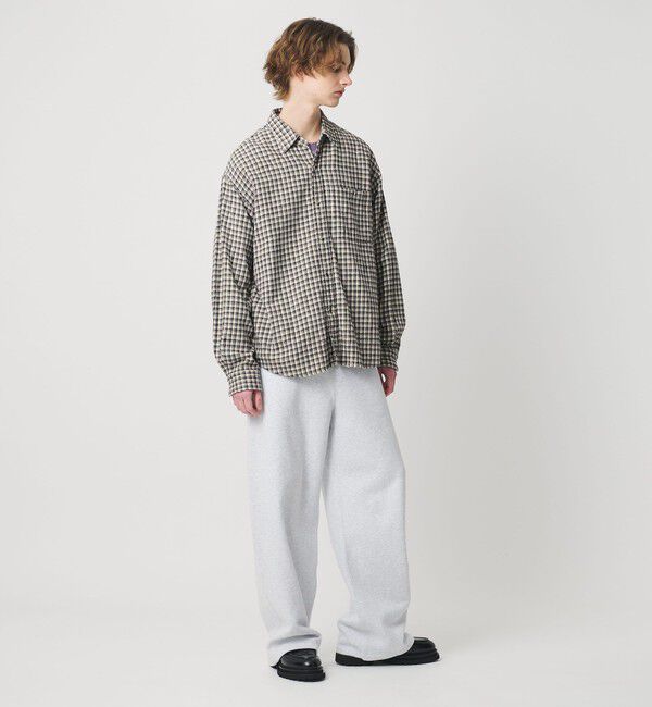MONKEY TIME「ディストレスト ネル チェック シャツ」|シャツ・ブラウス|