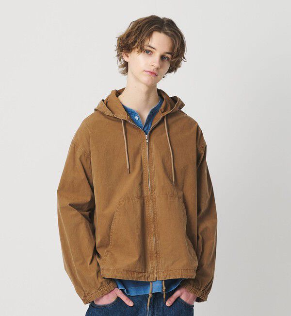 California General Store「＜CGS.＞ ハイカウント ポプリン ジップ パーカー」|ミリタリー・モッズコート|