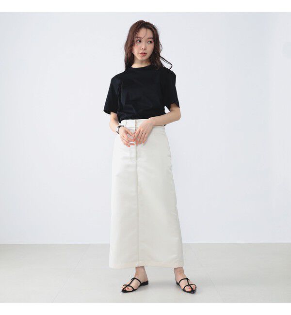 Demi-Luxe BEAMS 「SLOANE / コットン天竺  Tシャツ」|Tシャツ・カットソー|