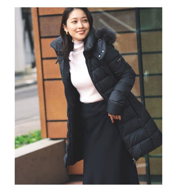 Demi-Luxe BEAMS 「TATRAS / SARMA ビリー ファー ダウンコート」|ダウン|NAVY