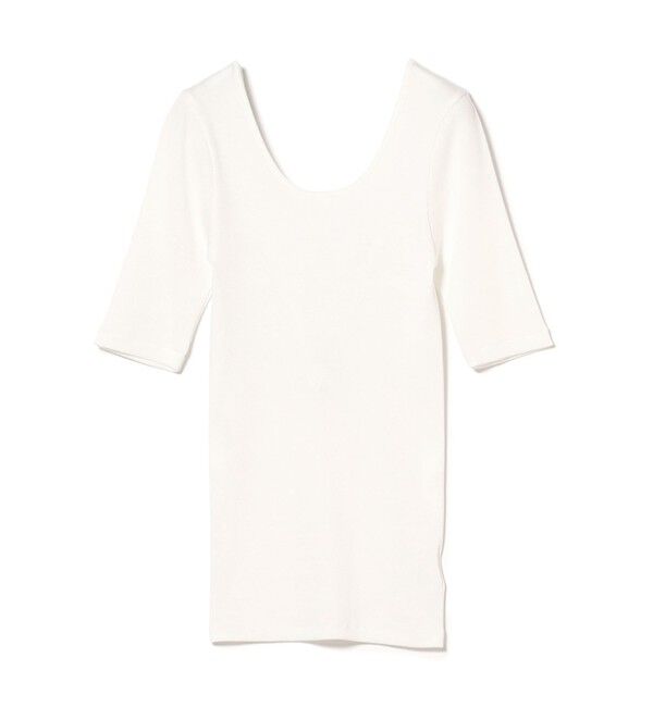 Demi-Luxe BEAMS 「丸胴 テレコ Tシャツ」|Tシャツ・カットソー|