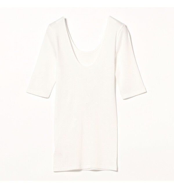 Demi-Luxe BEAMS 「丸胴 テレコ Tシャツ」|Tシャツ・カットソー|