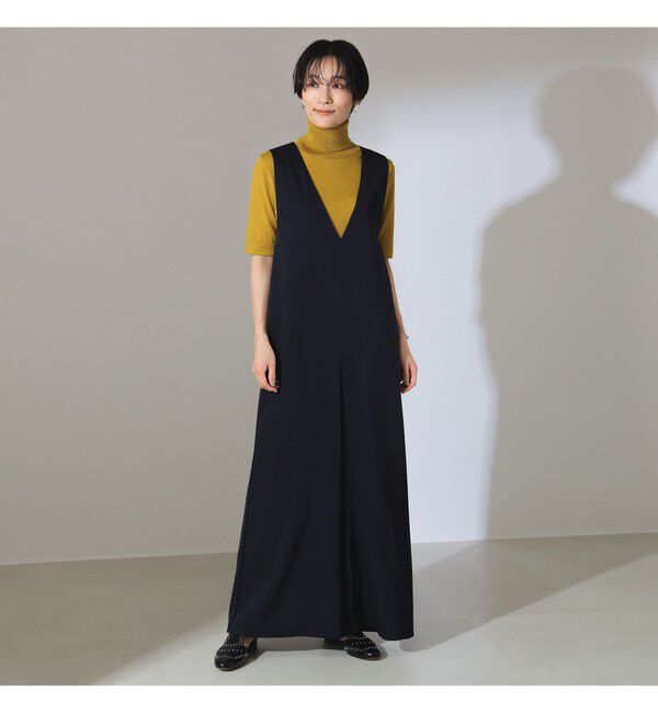 Demi-Luxe BEAMS 「TICCA / サイドライン オールインワン」|オールインワン|NAVY