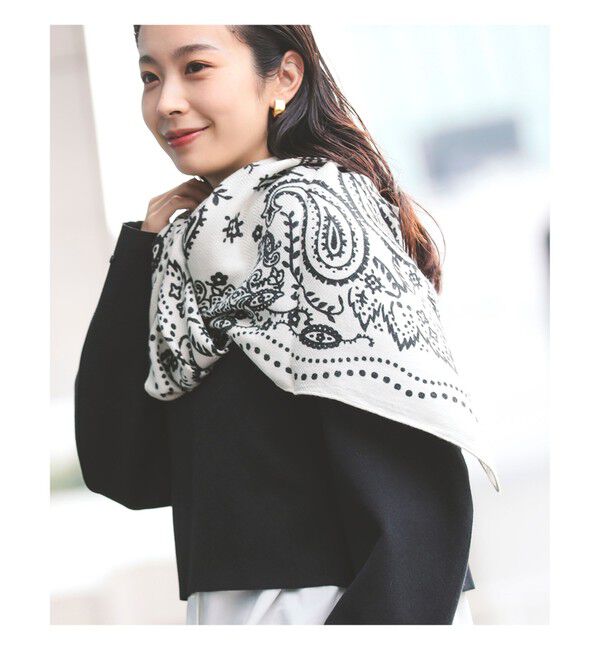 Demi-Luxe BEAMS 「manipuri / バンダナ ストール」|ストール|