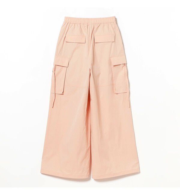 Ray BEAMS 「ストラップ カーゴ ワイド パンツ」|チノ|