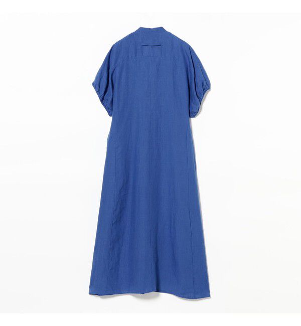 Demi-Luxe BEAMS 「TICCA / リネン バルーンスリーブ ワンピース」|ワンピース|