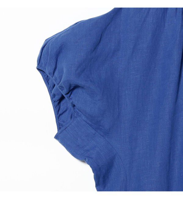 Demi-Luxe BEAMS 「TICCA / リネン バルーンスリーブ ワンピース」|ワンピース|