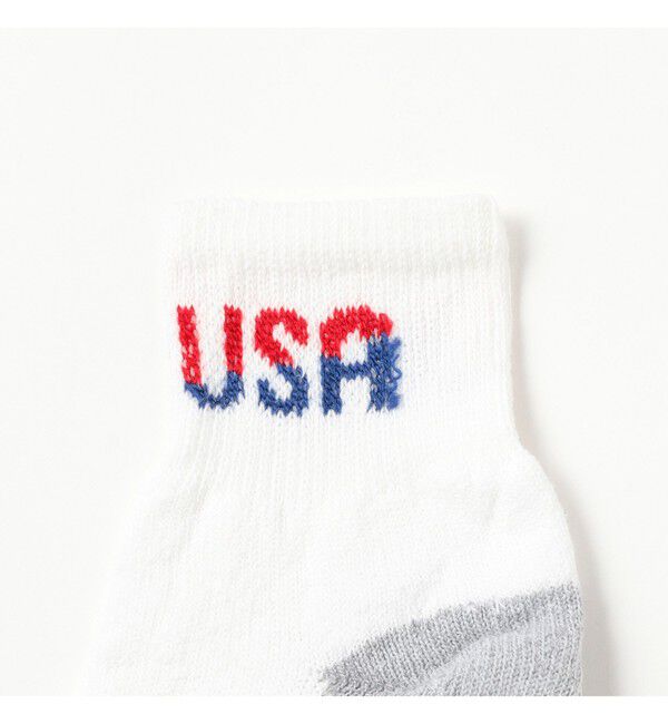 BEAMSBOY「THE RAILROAD SOCK / USA クォーターソックス 3P」|ソックス|