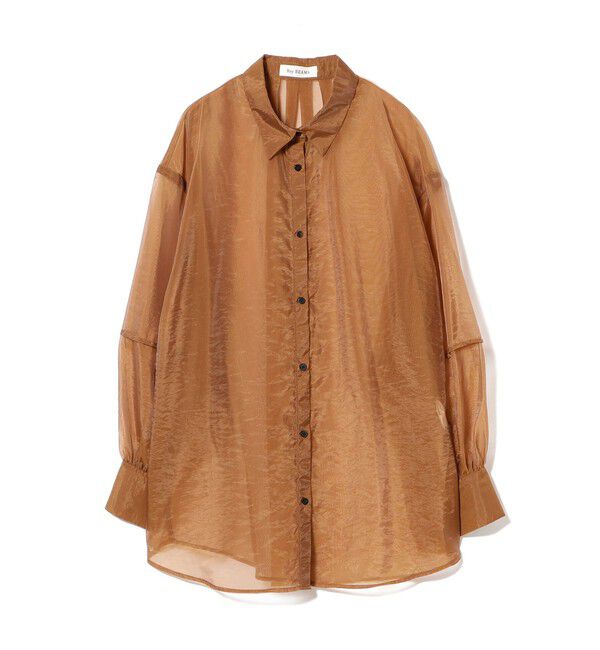 Ray BEAMS 「シアー ボリュームスリーブ シャツ」|シャツ・ブラウス|