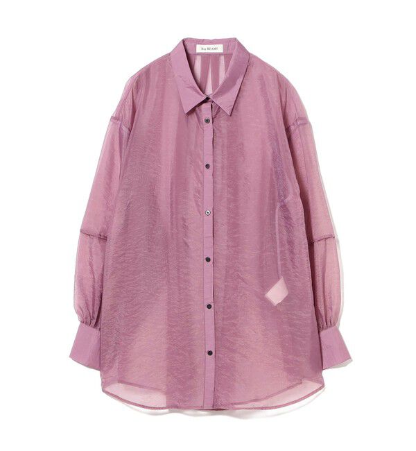 Ray BEAMS 「シアー ボリュームスリーブ シャツ」|シャツ・ブラウス|