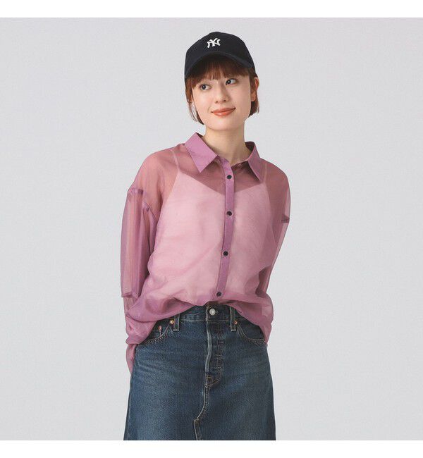 Ray BEAMS 「シアー ボリュームスリーブ シャツ」|シャツ・ブラウス|