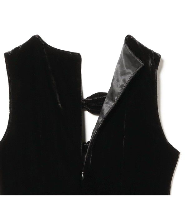 Demi-Luxe BEAMS 「BAUM UND PFERDGARTEN / ベルベット ワンピース」|ワンピース|