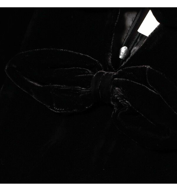 Demi-Luxe BEAMS 「BAUM UND PFERDGARTEN / ベルベット ワンピース」|ワンピース|