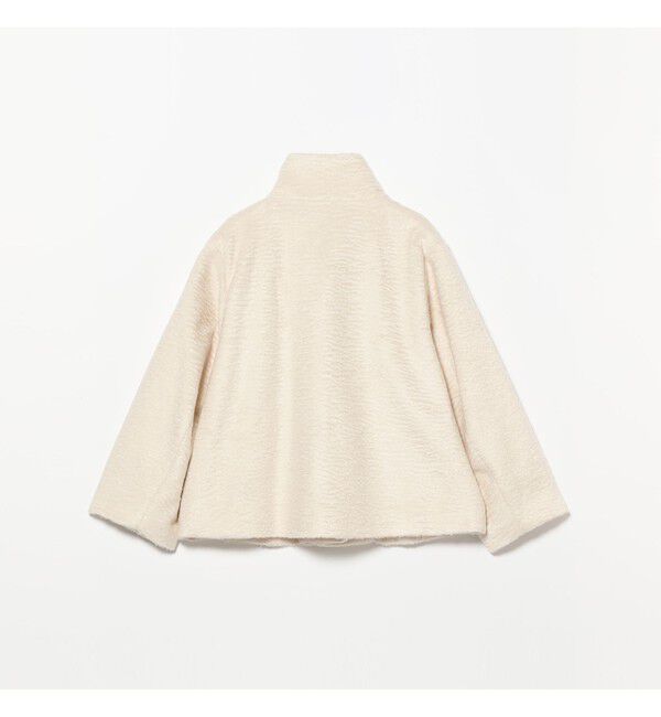 Ray BEAMS 「シャギー トグルボタン ハーフ コート」|ダッフルコート|