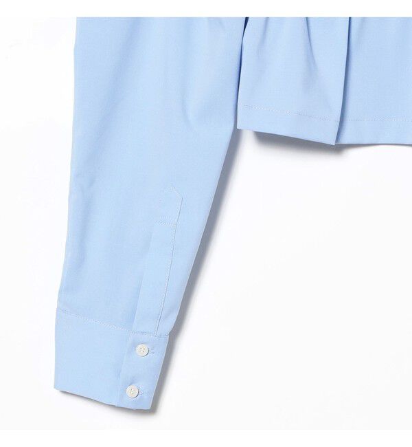 Ray BEAMS 「ティアードクロップド シャツ」|シャツ・ブラウス|