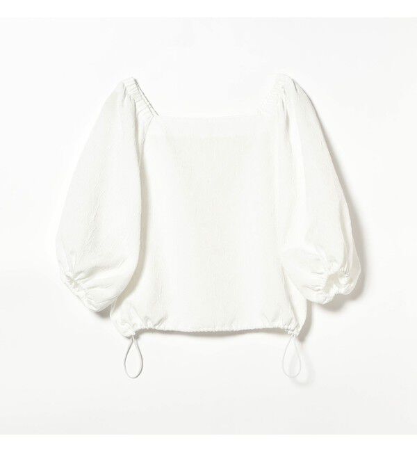 Demi-Luxe BEAMS 「エディター東原妙子 &times; Demi-Luxe BEAMS / 2WAY ジャカード ブラウス」|シャツ・ブラウス|