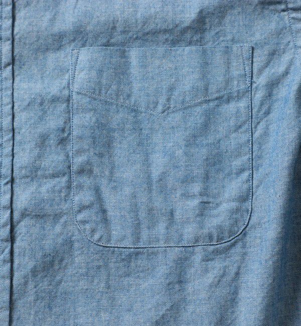 BEAMS PLUS「BEAMS PLUS / シャンブレー ボタンダウン シャツ」|シャツ・ブラウス|