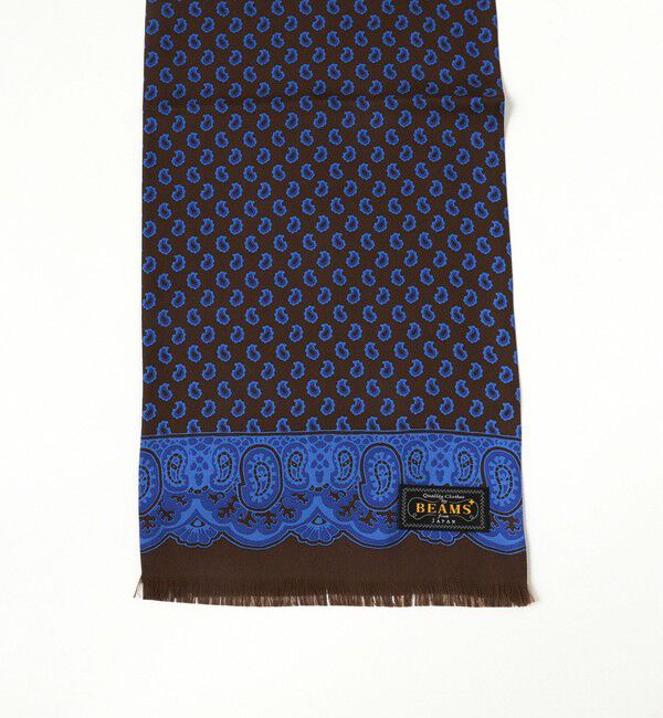 BEAMS PLUS「BEAMS PLUS / Silk Stole Geometric Print」|その他|