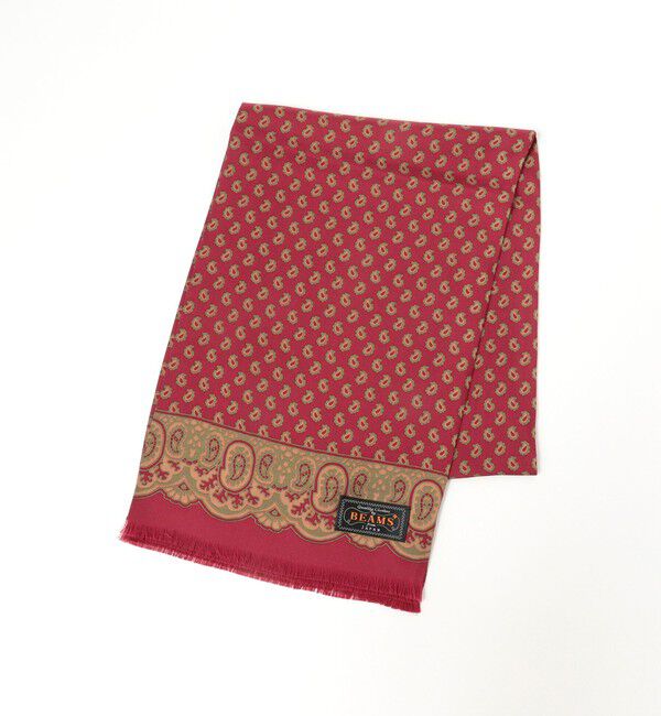 BEAMS PLUS「BEAMS PLUS / Silk Stole Geometric Print」|その他|