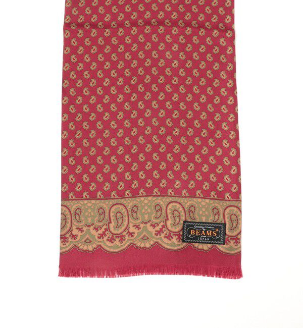BEAMS PLUS「BEAMS PLUS / Silk Stole Geometric Print」|その他|