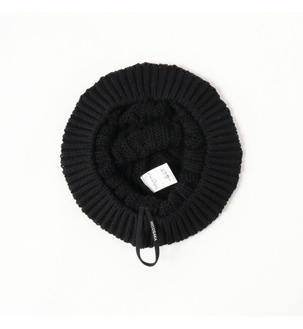 BEAMS「【別注】HICOSAKA / COTTON ACRYLIC CABLE HAT」|キャップ・キャスケット|