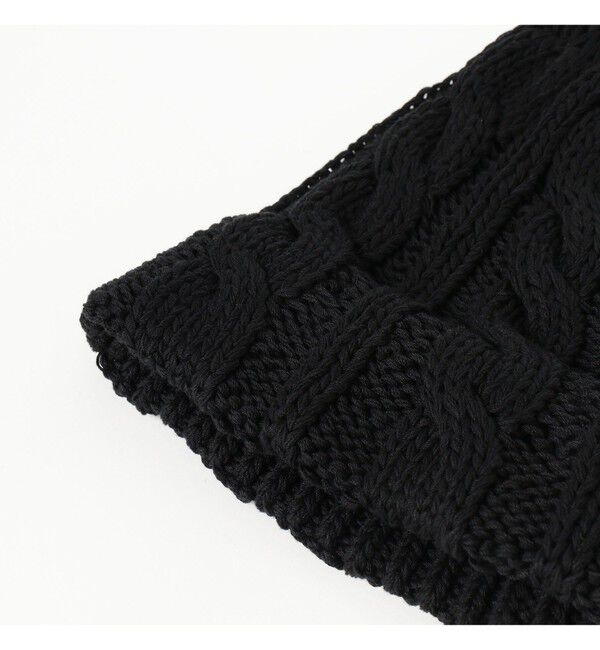 BEAMS「【別注】HICOSAKA / COTTON ACRYLIC CABLE HAT」|キャップ・キャスケット|