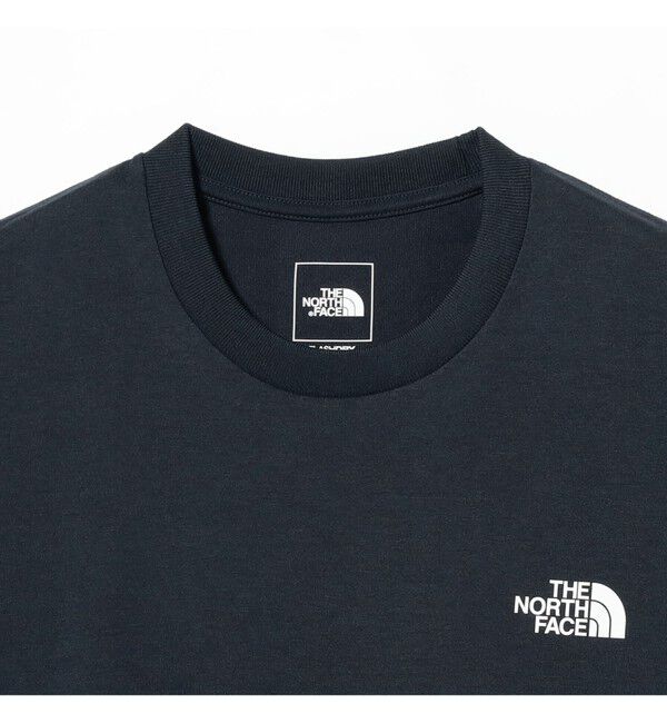 BEAMS「THE NORTH FACE / ショートスリーブ バンダナ スクエア ロゴ Tシャツ」|Tシャツ・カットソー|
