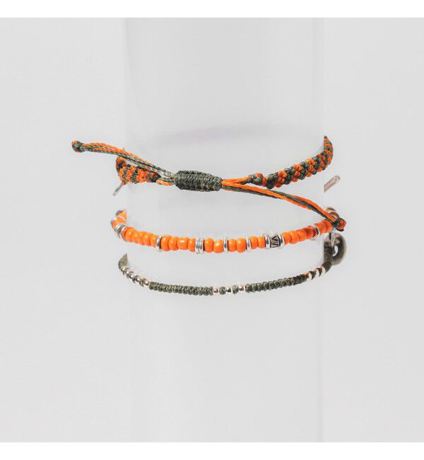 BEAMS「【別注】wakami / ビーズブレスレット 3本セット 2025」|その他|