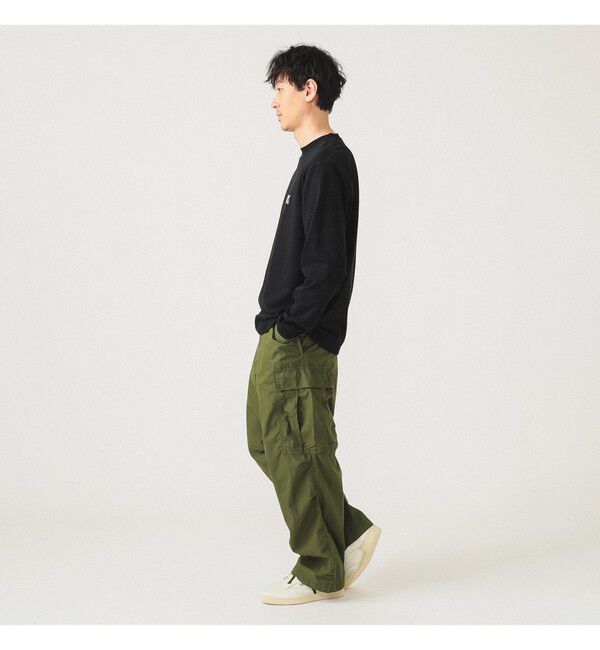 BEAMS「BMSロゴ ロングスリーブ Tシャツ」|Tシャツ・カットソー|