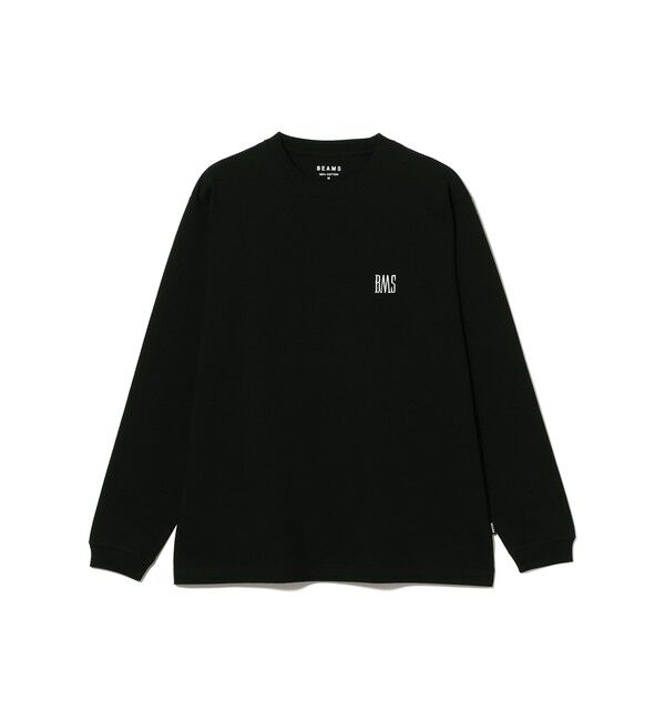BEAMS「BMSロゴ ロングスリーブ Tシャツ」|Tシャツ・カットソー|