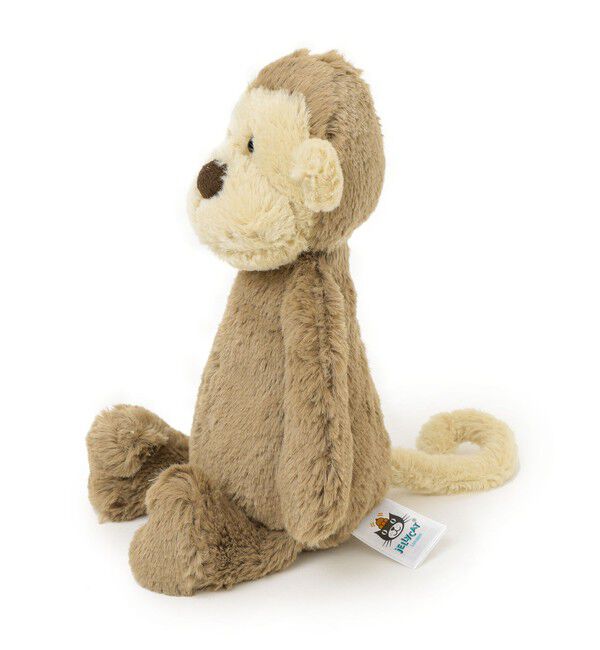 SHIPS KIDS「Jellycat:Bashful Animals(Black & Cream Puppy/Monkey)」|フィギュア・ホビー|