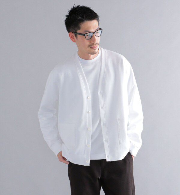 SHIPS「SHIPS: ハイゲージ ダンボールニットカーディガン」|カーディガン|