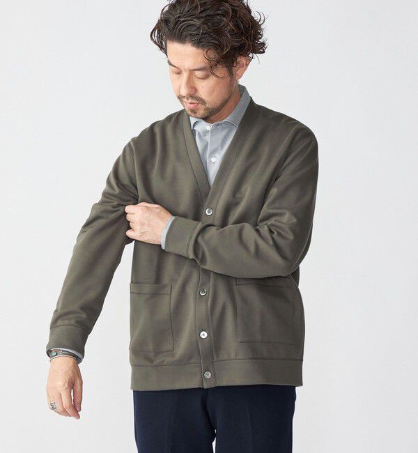 SHIPS「SHIPS: ハイゲージ ダンボールニットカーディガン」|カーディガン|